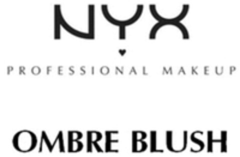 NYX PROFESSIONAL MAKEUP OMBRE BLUSH Logo (WIPO, 08.07.2016)