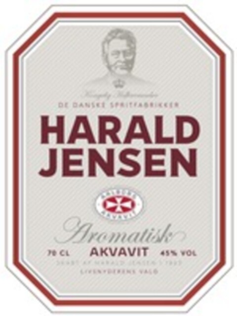 HARALD JENSEN Aromatisk AKVAVIT Logo (WIPO, 24.10.2016)