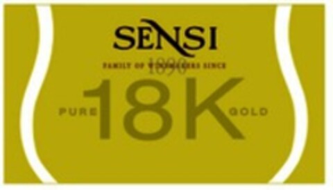 SENSI FAMILY OF WINEMAKERS SINCE 1890 PURE 18K GOLD Logo (WIPO, 04/18/2017)