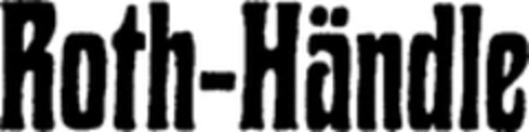 Roth-Händle Logo (WIPO, 05/23/1958)