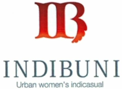 IB INDIBUNI Urban women's indicasual Logo (WIPO, 27.03.2008)