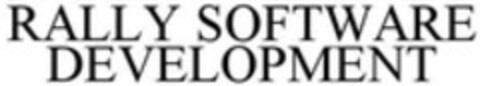 RALLY SOFTWARE DEVELOPMENT Logo (WIPO, 06.03.2009)