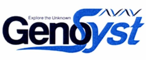 GenoSyst Explore the Unknown Logo (WIPO, 16.01.2009)