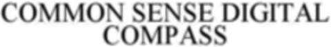 COMMON SENSE DIGITAL COMPASS Logo (WIPO, 09/09/2015)