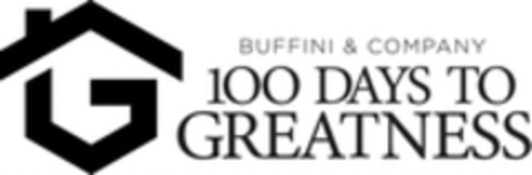 BUFFINI & COMPANY 100 DAYS TO GREATNESS Logo (WIPO, 10/06/2022)