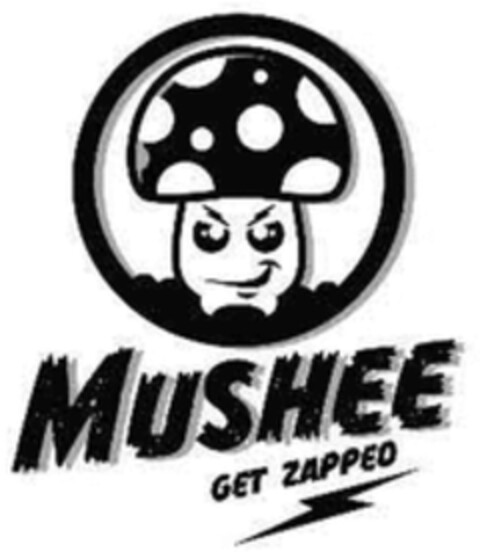 MUSHEE GET ZAPPED Logo (WIPO, 03/17/2023)