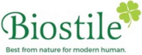 Biostile Best from nature for modern human. Logo (WIPO, 06/14/2023)