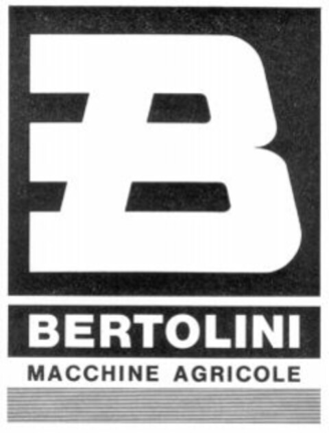 B BERTOLINI MACCHINE AGRICOLE Logo (WIPO, 23.10.1978)