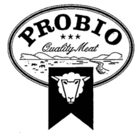 PROBIO Quality Meat Logo (WIPO, 27.09.1989)