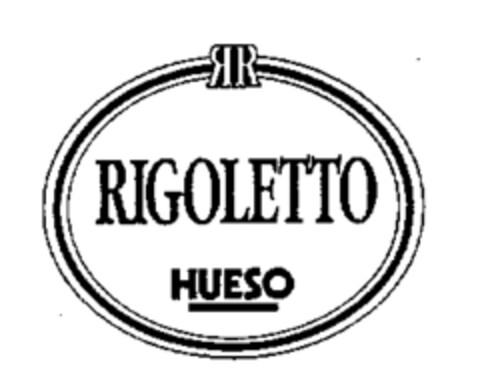 RIGOLETTO HUESO Logo (WIPO, 05.02.1992)