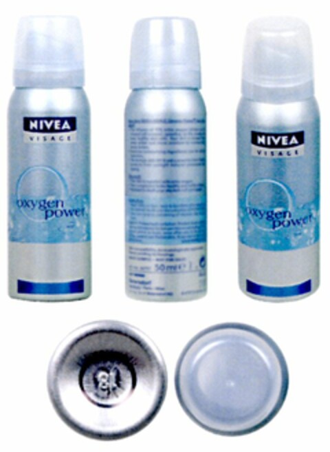 Nivea Visage Oxygen Power Logo (WIPO, 30.08.2007)