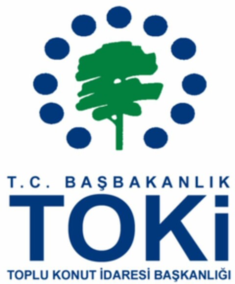 T.C. BASBAKANLIK TOKI TOPLU KONUT IDARESI BASKANLIGI Logo (WIPO, 04.12.2008)