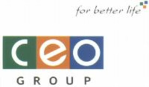 CEO GROUP for better life Logo (WIPO, 07/30/2010)