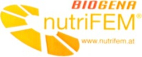 BIOGENA nutriFEM www.nutrifem.at Logo (WIPO, 30.04.2010)