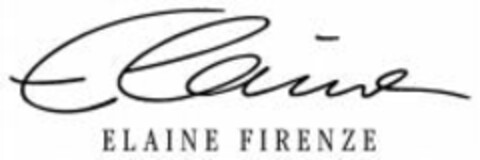 ELAINE FIRENZE Logo (WIPO, 10.05.2011)