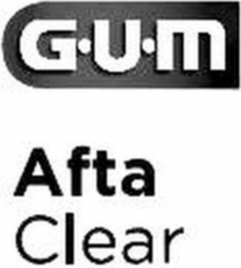 G U M Afta Clear Logo (WIPO, 09/17/2015)