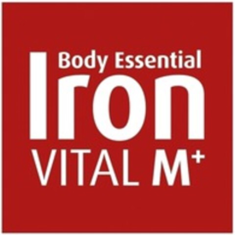 Body Essential Iron VITAL M+ Logo (WIPO, 17.10.2019)