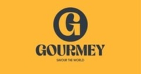 G GOURMEY SAVOUR THE WORLD Logo (WIPO, 12/15/2021)