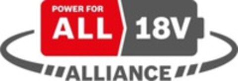 POWER FOR ALL 18V ALLIANCE Logo (WIPO, 01.02.2023)