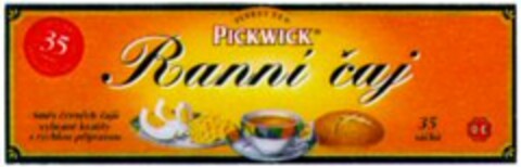 PICKWICK Ranní caj Logo (WIPO, 11.12.1998)