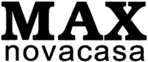 MAX novacasa Logo (WIPO, 28.06.2010)