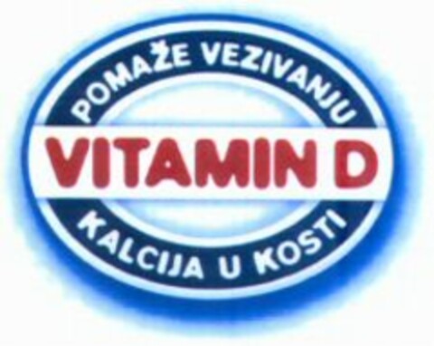 VITAMIN D POMAZE VEZIVANJU KALCIJA U KOSTI Logo (WIPO, 09.06.2011)