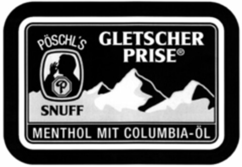 GLETSCHER PRISE PÖSCHL'S SNUFF Logo (WIPO, 11/04/2014)