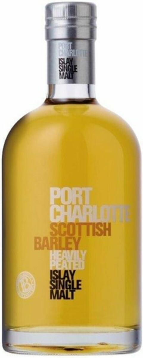 PORT CHARLOTTE SCOTTISH BARLEY HEAVILY PEATED ISLAY SINGLE MALT Logo (WIPO, 22.01.2016)