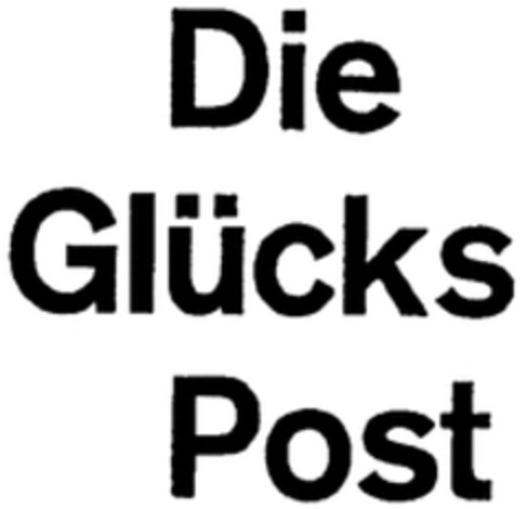 Die Glücks Post Logo (WIPO, 11/23/1977)