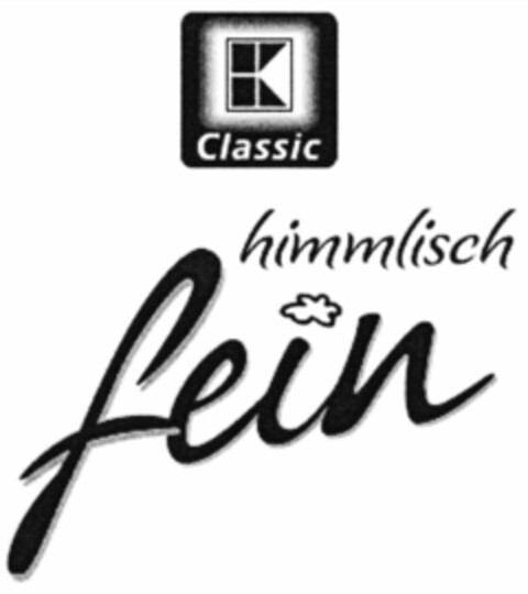 K Classic himmlisch fein Logo (WIPO, 30.04.2013)