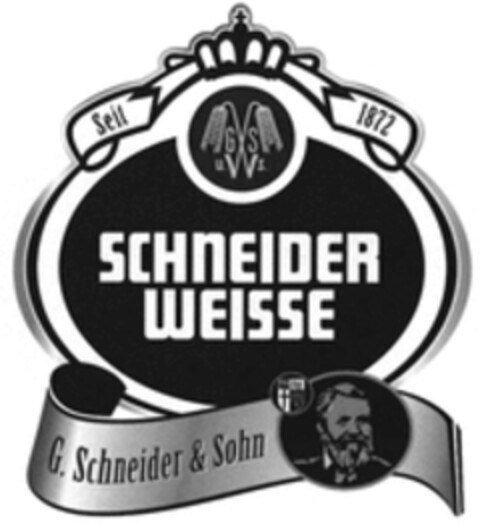 SCHNEIDER WEISSE G. Schneider & Sohn Seit 1872 Logo (WIPO, 04/21/2016)