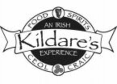 KILDARE'S AN IRISH EXPERIENCE FOOD SPIRITS CEOL CRAIC Logo (WIPO, 15.12.2005)