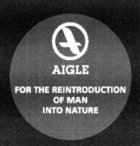 AIGLE FOR THE REINTRODUCTION OF MAN INTO NATURE Logo (WIPO, 24.04.2008)