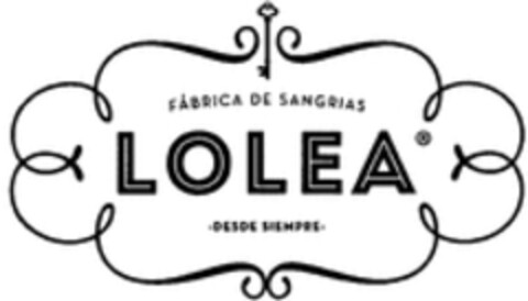 FÁBRICA DE SANGRIAS LOLEA DESDE SIEMPRE Logo (WIPO, 31.10.2014)
