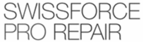 SWISSFORCE PRO REPAIR Logo (WIPO, 09.09.2020)