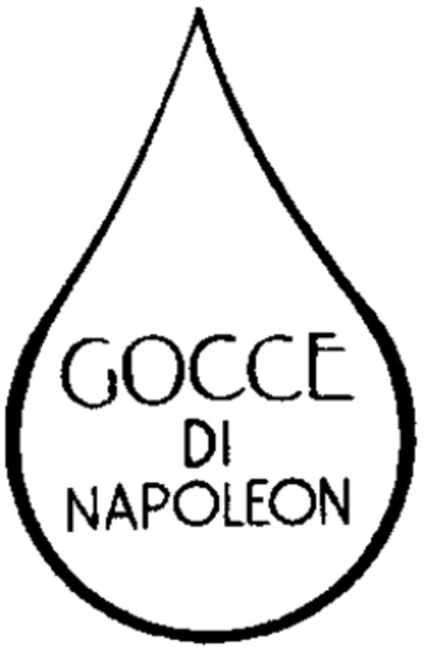 GOCCE DI NAPOLEON Logo (WIPO, 27.05.1981)