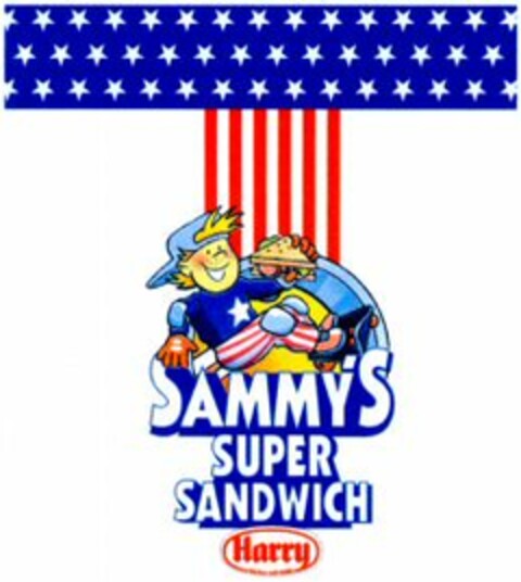 SAMMY'S SUPER SANDWICH Harry Logo (WIPO, 09.10.2001)