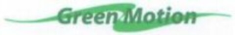 Green Motion Logo (WIPO, 07.08.2007)