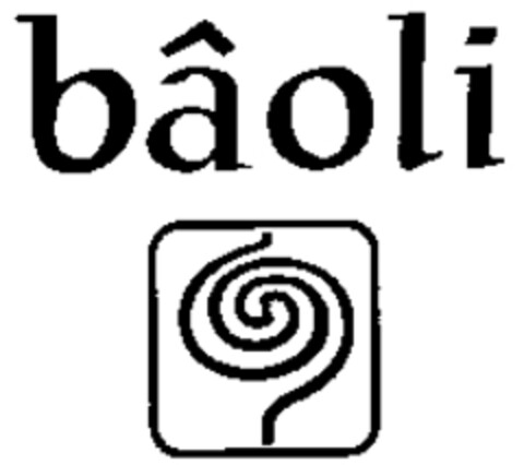 bâoli Logo (WIPO, 03/21/2008)