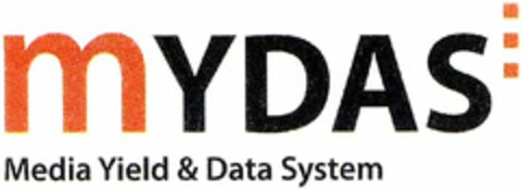 MYDAS Media Yield & Data System Logo (WIPO, 19.08.2014)