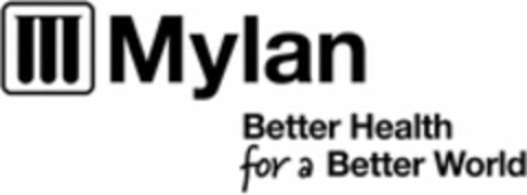 M Mylan Better Health for a Better World Logo (WIPO, 05/21/2019)