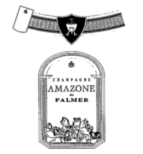 CHAMPAGNE AMAZONE de PALMER Logo (WIPO, 20.06.1991)