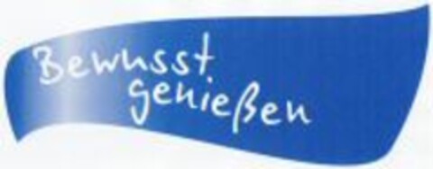 Bewusst genießen Logo (WIPO, 03/08/2008)