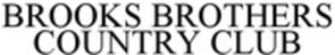 BROOKS BROTHERS COUNTRY CLUB Logo (WIPO, 17.07.2008)