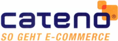 cateno SO GEHT E-COMMERCE Logo (WIPO, 12.10.2013)