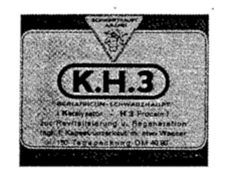 K.H.3 Logo (WIPO, 12/13/1965)