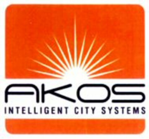 AKOS INTELLIGENT CITY SYSTEMS Logo (WIPO, 03/14/2008)