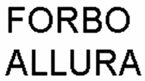 FORBO ALLURA Logo (WIPO, 12.12.2008)