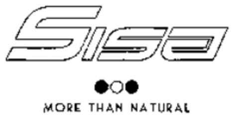 SISA MORE THAN NATURAL Logo (WIPO, 12.03.2009)