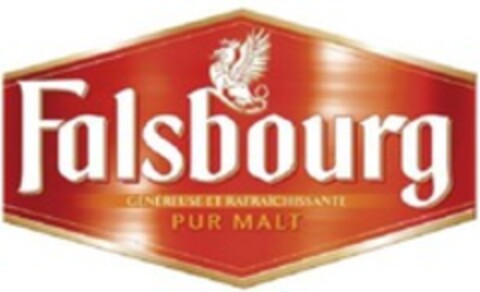 Falsbourg GÉNÉREUSE ET RAFRAÎCHISSANTE PUR MALT Logo (WIPO, 27.11.2013)